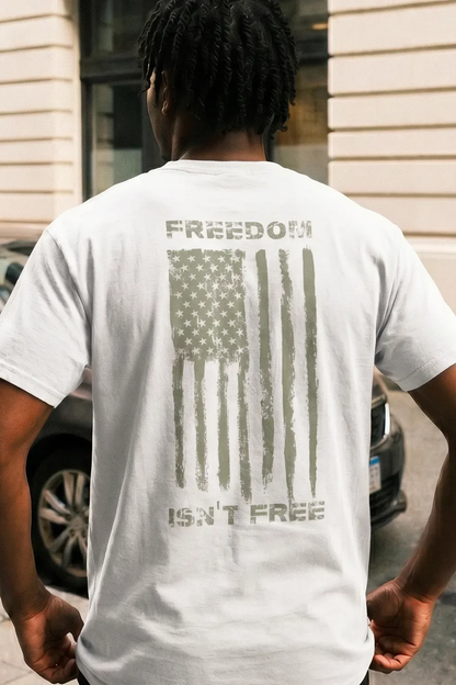 FREEDOM ISN'T FREE FLAG T-shirt