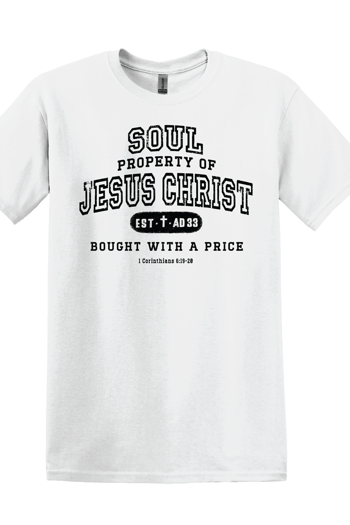SOUL PROPERTY OF JESUS CHRIST Unisex T-shirt