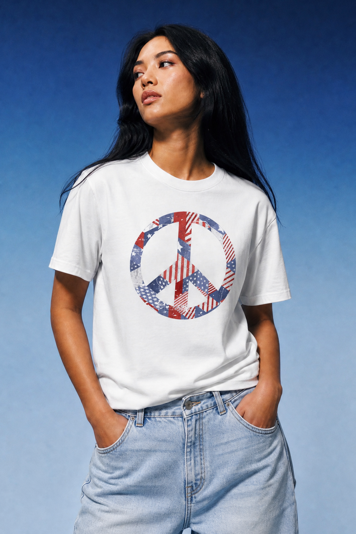 PATRIOTIC PEACE T-shirt