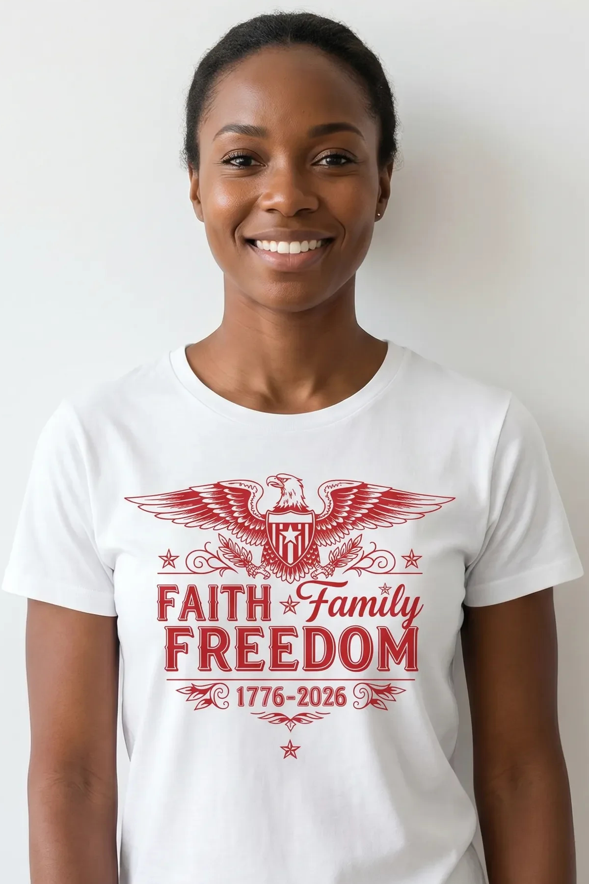 FAITH FAMILY FREEDOM T-shirt