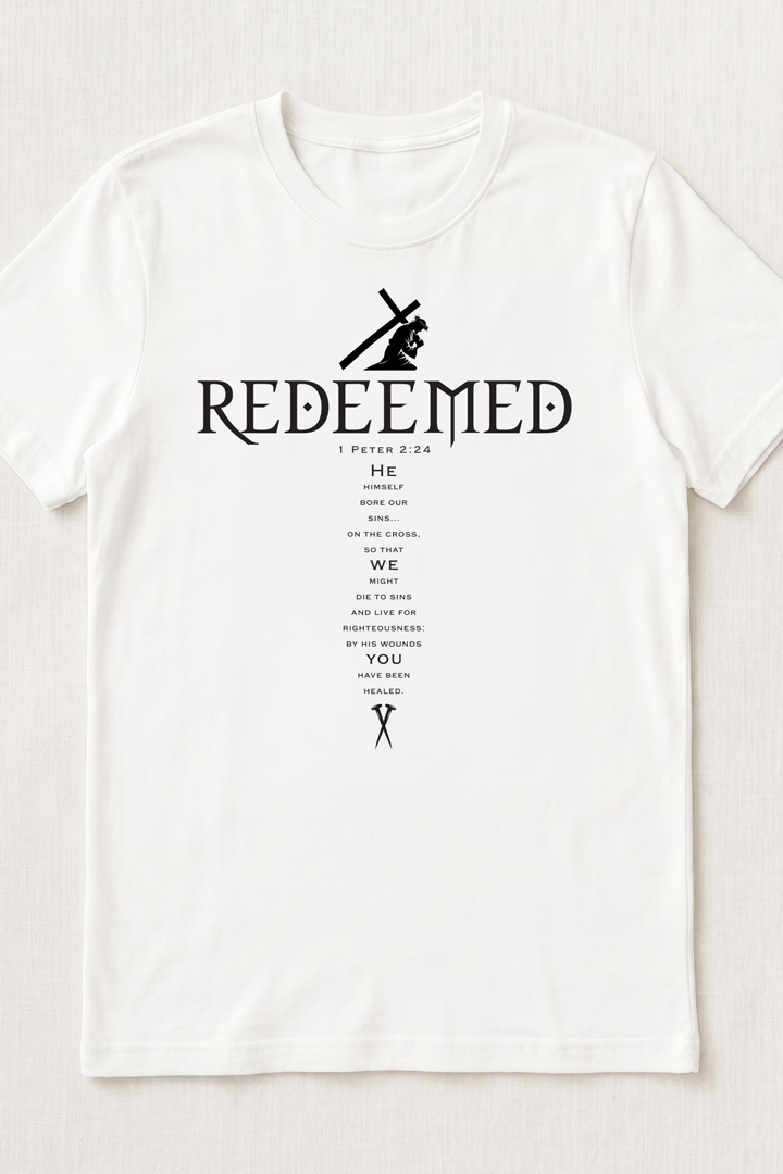 REDEEMED unisex - T SHIRT