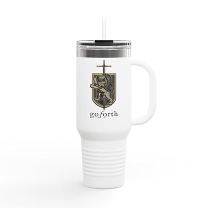 FEAR NOT - I AM THY SHIELD  Insulated Travel Mug, 40oz