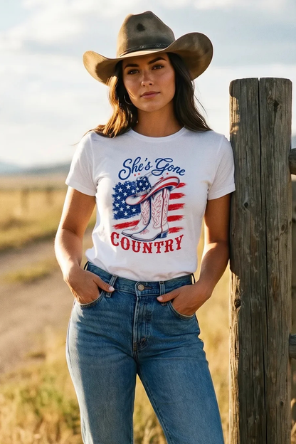 SHE'S GONE COUNTRY T-shirt