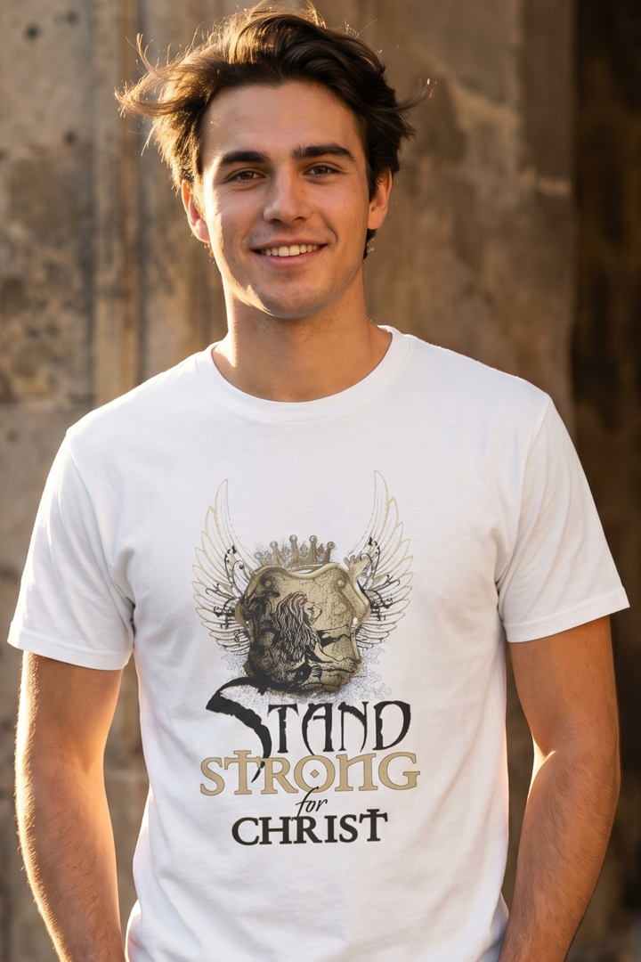 STAND STRONG AS A WITNESS FOR CHRIST T-shirt